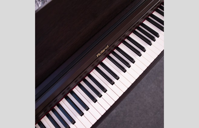 Roland RP101 Satin Rosewood Digital Piano, Used - Complete Package (SN:ZX26620) - Image 7